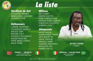 أليو سيسي مدرب منتخب السينغال يوجه الدعوة لنجوم التيرانغا لمواجهة الأسود