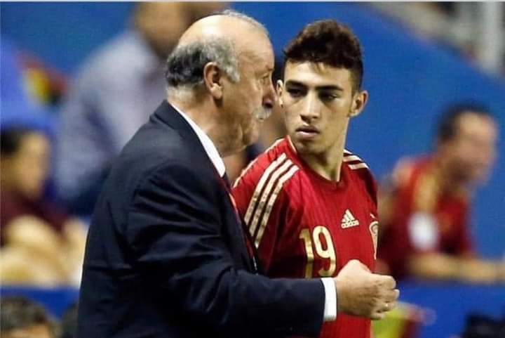 اللاعب المغربي منير الحدادي مهاجم إشبيلية الإسباني يعلن قراره بعد مغادرة المنتخب المغربي