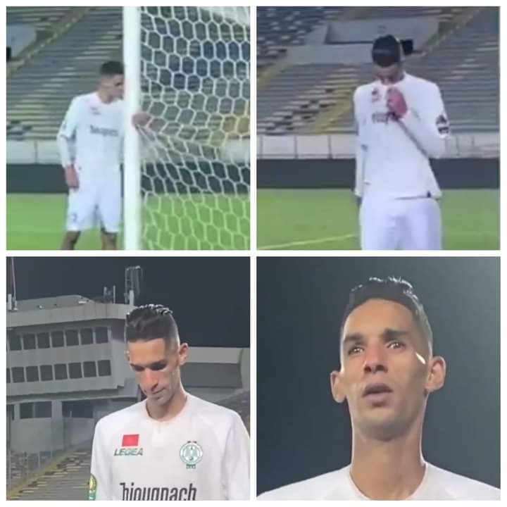 تأثر ووداع من المدافع بدر بانون بعد الهزيمة الأخيرة أمام الزمالك