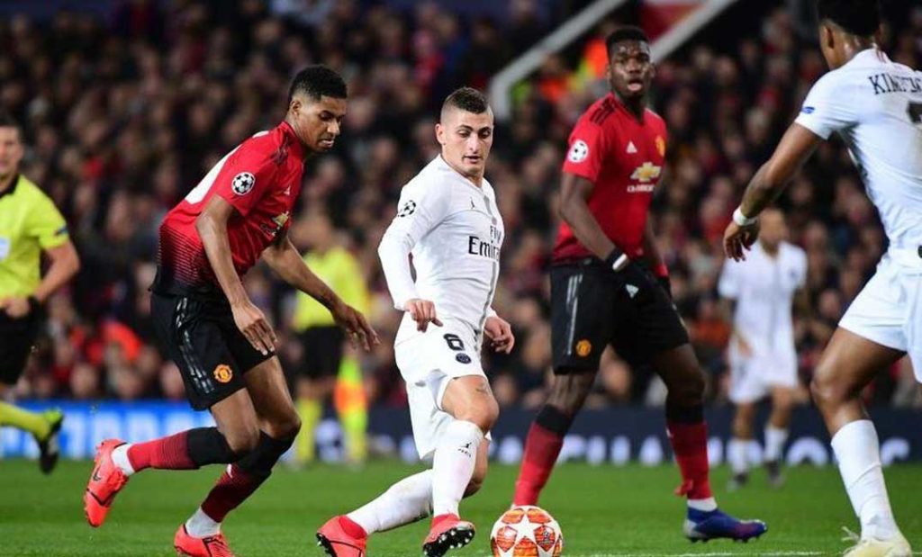 مانشستر يونايتد يحقق انتصارا ثمين من ملعب حديقة الأمراء ويهزم باريس سان جيرمان الفرنسي