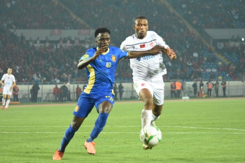 أيوب الكعبي مهاجم فريق الوداد يسعد جماهير الفريق الأحمر