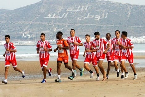 التدريبات ثلاثي حسنية أكادير &Quot;يعود للتدريبات تحضيرا للموسم المقبل