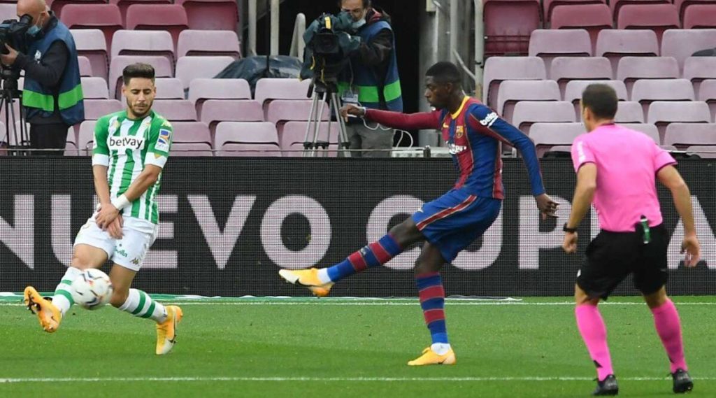 برشلونة يحقق فوزًا هامًا وساحقا خلال مواجهة ريال بيتيس