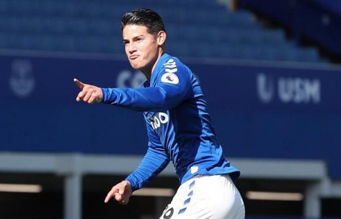 السابق خاميس رودريجيز نجم إيفرتون ينجح في إثارة الجدل داخل سانتياجو برنابيو