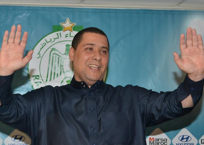 عودة محمد بودريقة رئيس الرجاء السابق إلى الفريق الأخضر