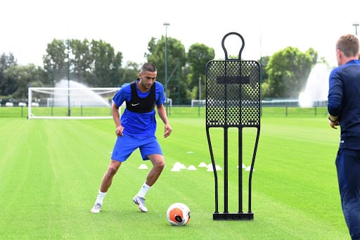 الدولي المغربي حكيم زياش يعود لاستئناف تدريباته مع تشيلسي