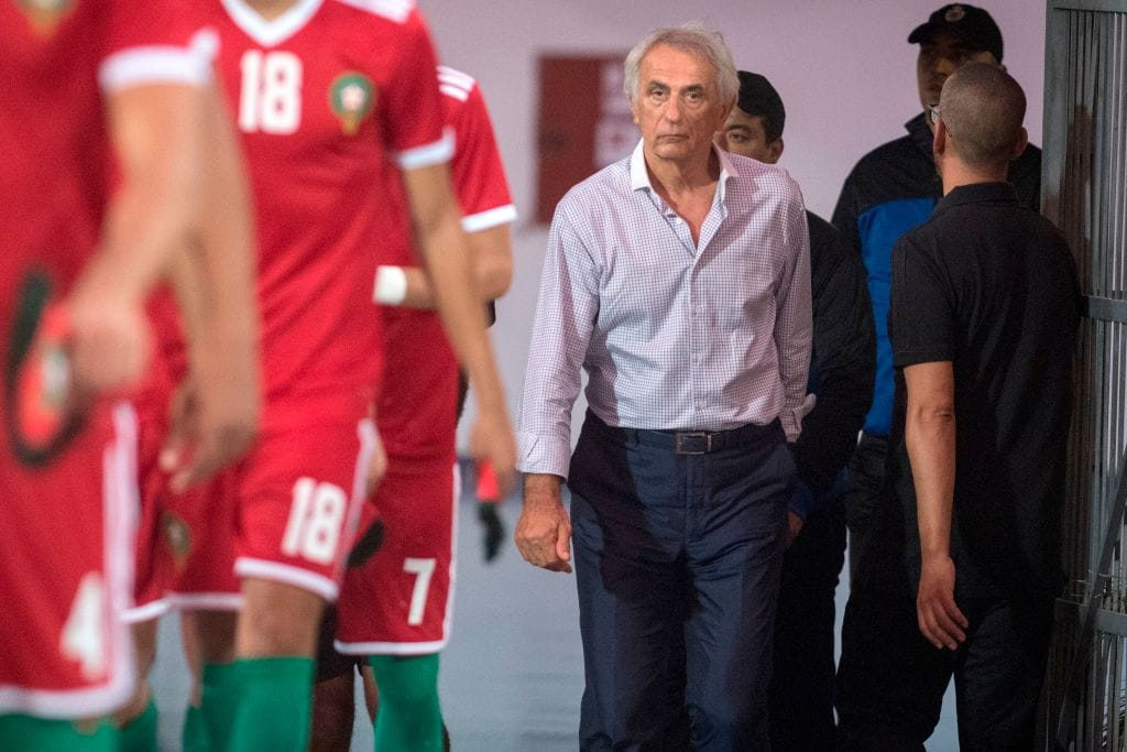 أسود الأطلس لاعبي الدوري المحلي المغربي في قائمة الأسود