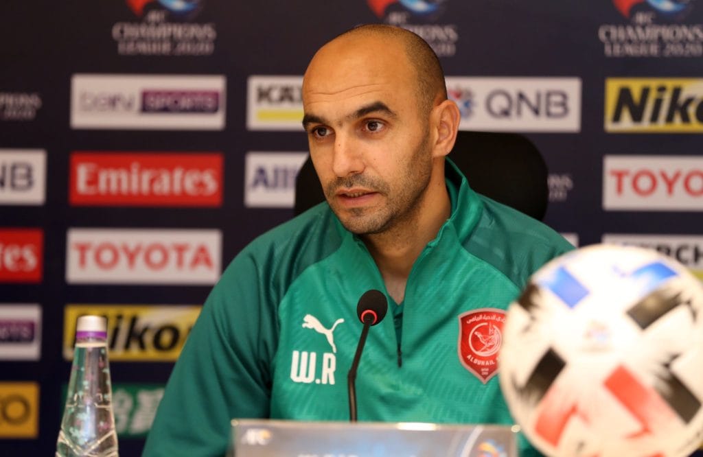 الرجاء الرياضي يفاوض المدرب المغربي وليد الركراكي