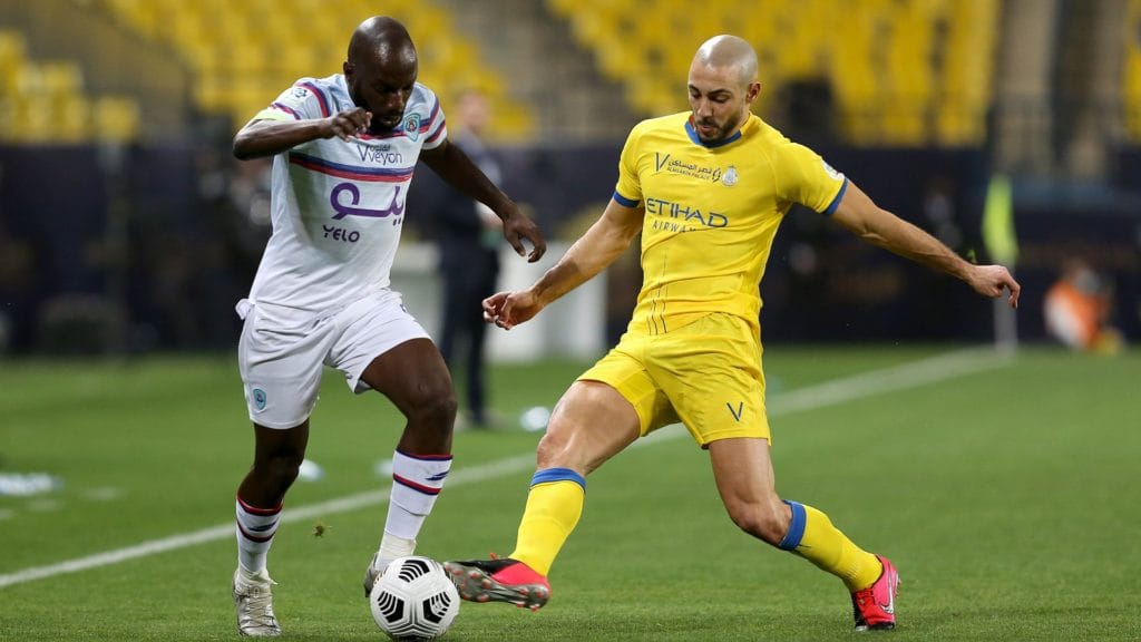 المغربي نور الدين أمرابط نجم النصر السعودي إلى الريان القطري