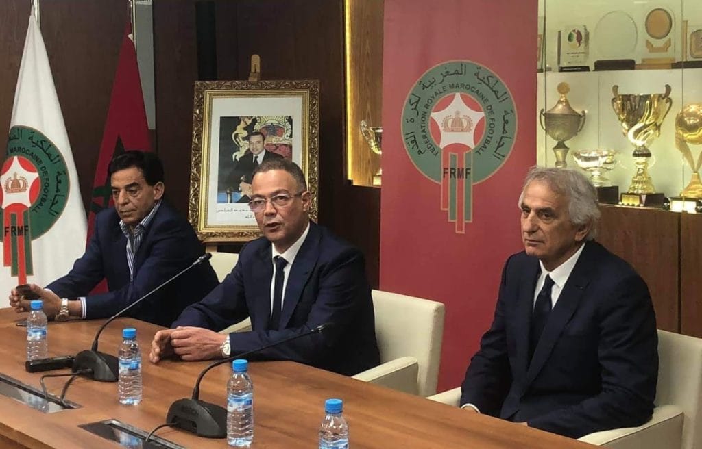 وحيد حليلوزيتش يرفض قرار فوزي لقجع رئيس الجامعة الملكية المغربية لكرة