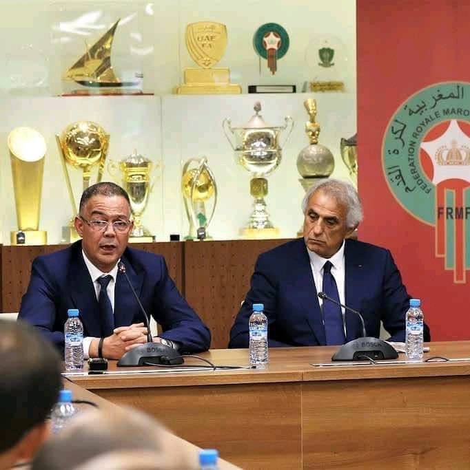 أسود الأطلس إجتماع حاسم وفوزي لقجع يتخذ قراره في حق المدرب وحيد حليلوزيتش