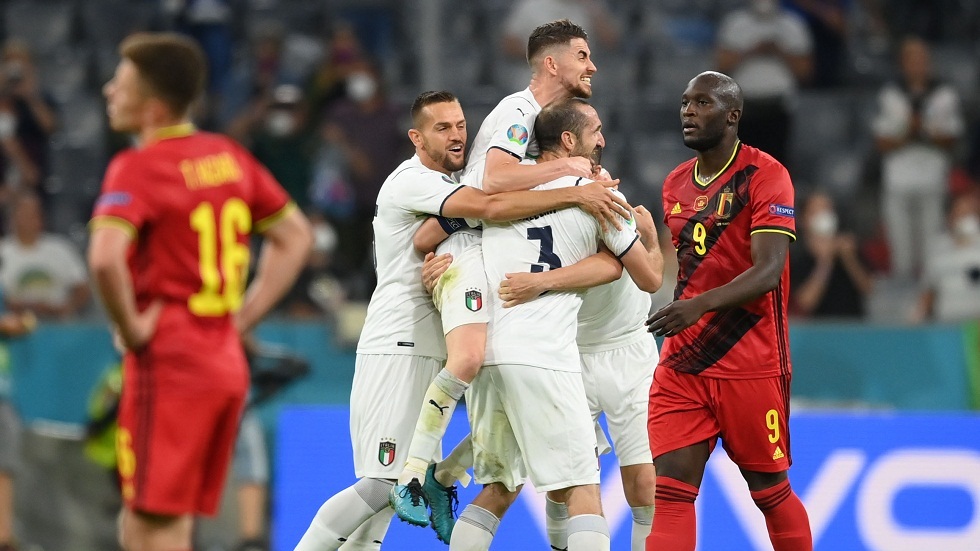 منتخب إيطاليا يحقق فوزًا صعبًا على نظيره بلجيكا