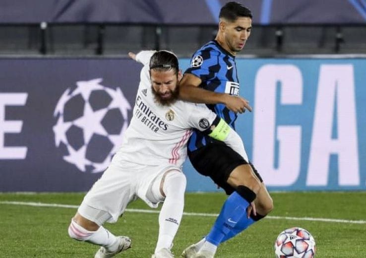 المدير الرياضي لنادي باريس سان جيرمان الاهتمام بضم الثنائي أشرف حكيمي وسيرجيو راموس