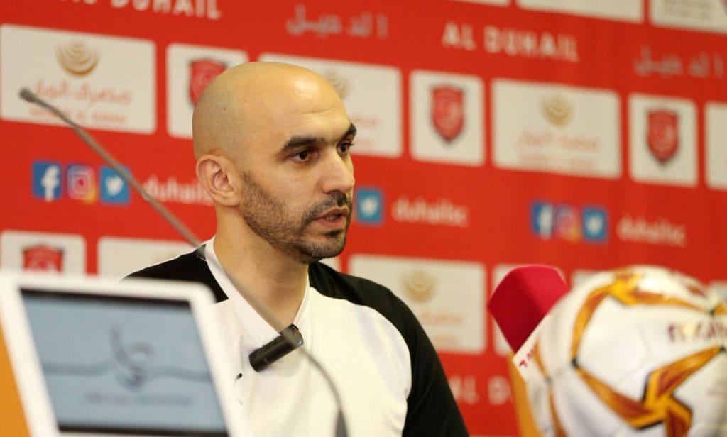 مدرب الوداد وليد  الركراكي يحسم في صفقتي الحارس المحمدي وفؤاد شفيق