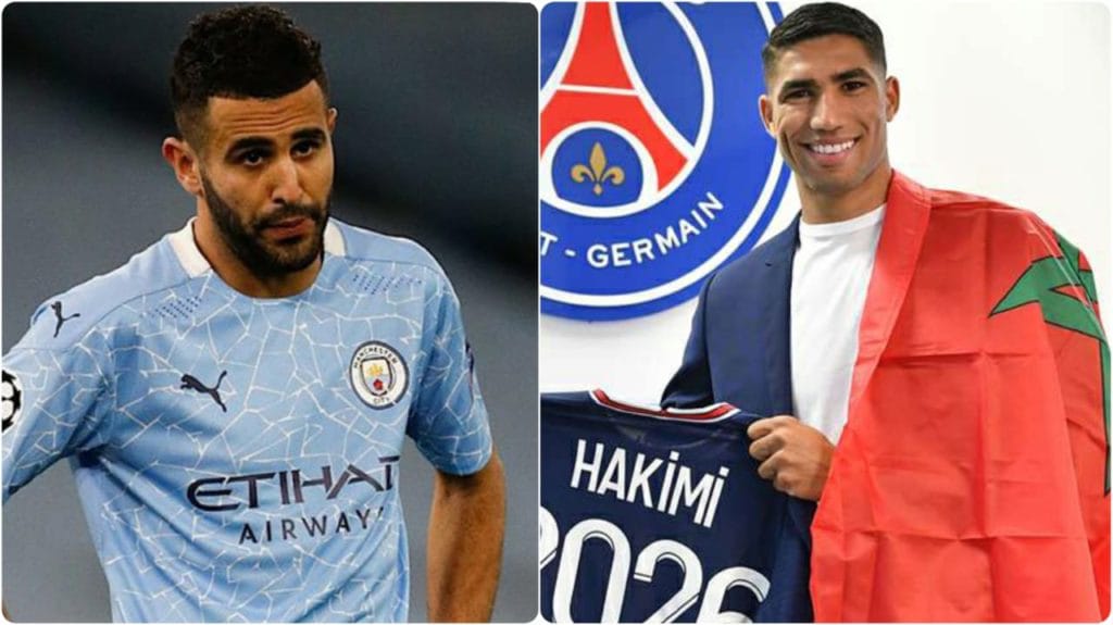 الدولي الجزائري رياض محرز يفاجىء المغربي أشرف حكيمي بتصريح جريىء