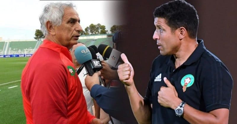 أسود الأطلس المدرب المغربي الحسين عموتا يشعل مواقع التواصل الاجتماعي ويهدد عرش وحيد حليلوزيتش