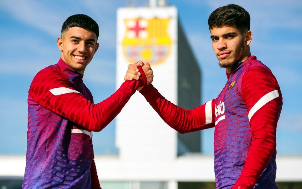 المدرب زكرياء عبوب يرد بخصوص تورطه مع لاعبي برشلونة عبد الصمد الزلزولي وإلياس أخوماش