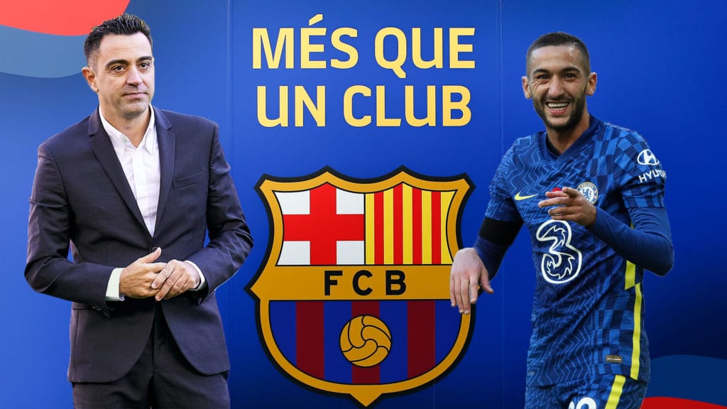 برشلونة الإسباني يعرقل بقاء الدولي المغربي حكيم زياش بتشيلسي الإنجليزي