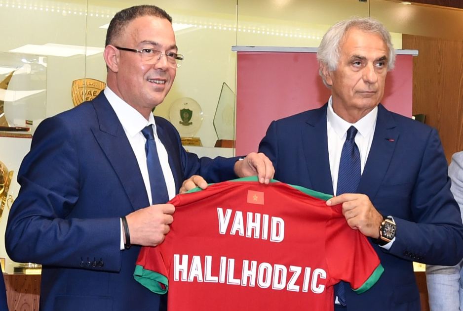 فوزي لقجع واجتماع حاسم مع وحيد حليلوزيتش لإعادة لاعبين بارزين للمنتخب الوطني المغربي