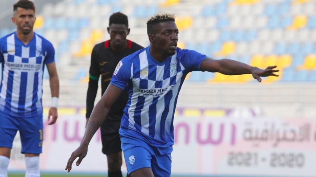 مليون دولار للتفاوض بشأن بيع هداف إتحاد طنجة الجابوني أكسيل مايي