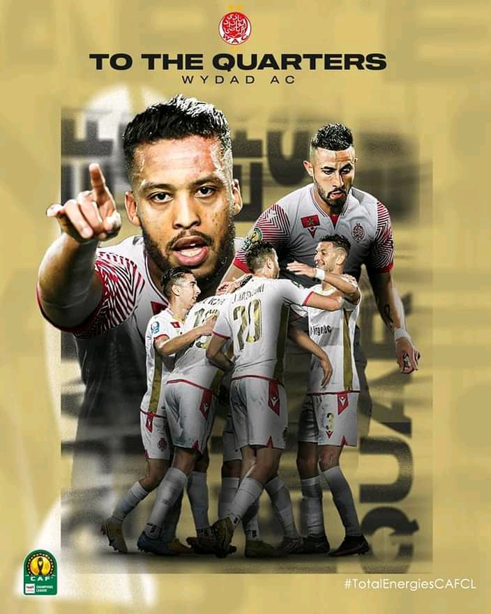الوداد الرياضي يتأهل لربع نهائي دوري أبطال أفريقيا للمرة السابعة تواليا