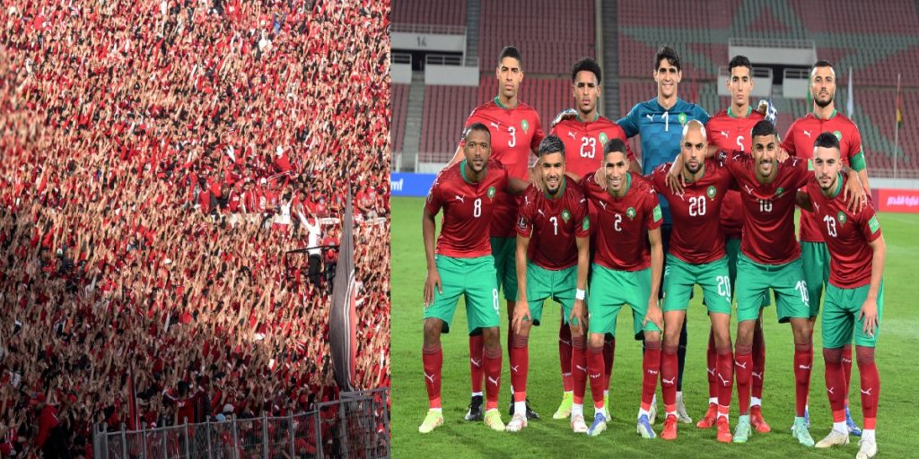 نادي الوداد الرياضي يساندة المنتخب المغربي في المباراة الحاسمة أمام  نظيره الكونغولي