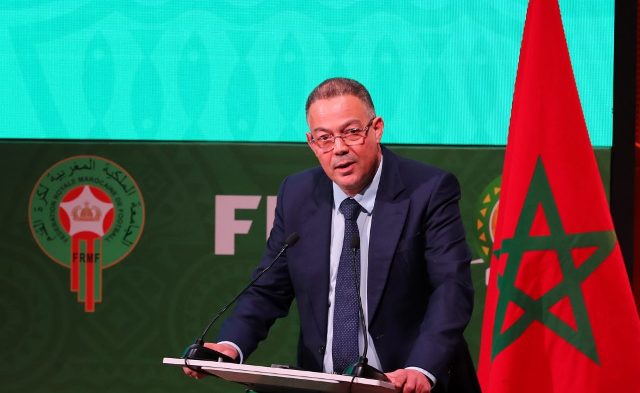 فوزي لقجع، رئيس الاتحاد المغربي