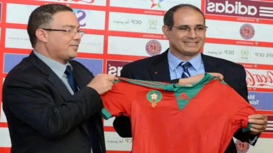 الإطار الوطني بادو الزاكي موافقة رئيس الجامعة الملكية المغربية فوزي لقجع لبدء مهمته التدريبية الجديدة