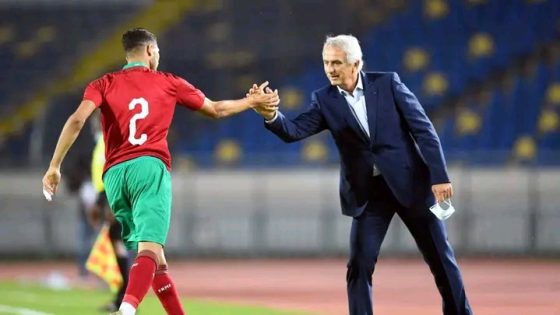 إجماع أعضاء الجامعة الملكية المغربية يقيل المدرب وحيد حليلوزيتش من المنتخب الوطني المغربي