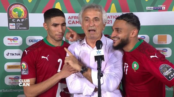 لاعبو الأسود يتسببون في جهوزية قرار إقالة وحيد حليلوزيتش من المنتخب الوطني المغربي