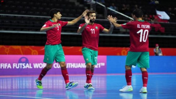المنتخب الوطني المغربي لكرة القدم داخل القاعة يربح نقاطا جديدة ويكتسح التصنيف العالمي