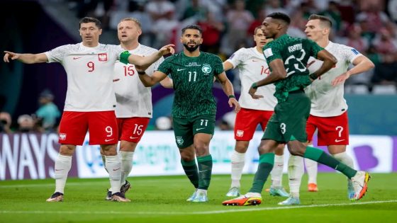 المنتخب السعودي يسقط أمام منتخب بولندا في كأس العالم بقطر