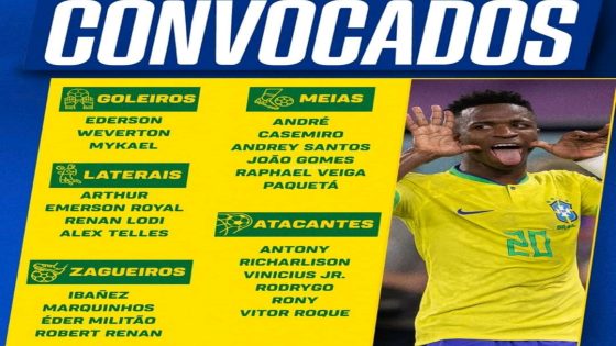 قائمة المنتخب البرازيلي بأسماء لامعة لمواجهة منتخب المغرب وديا يوم 25 مارس