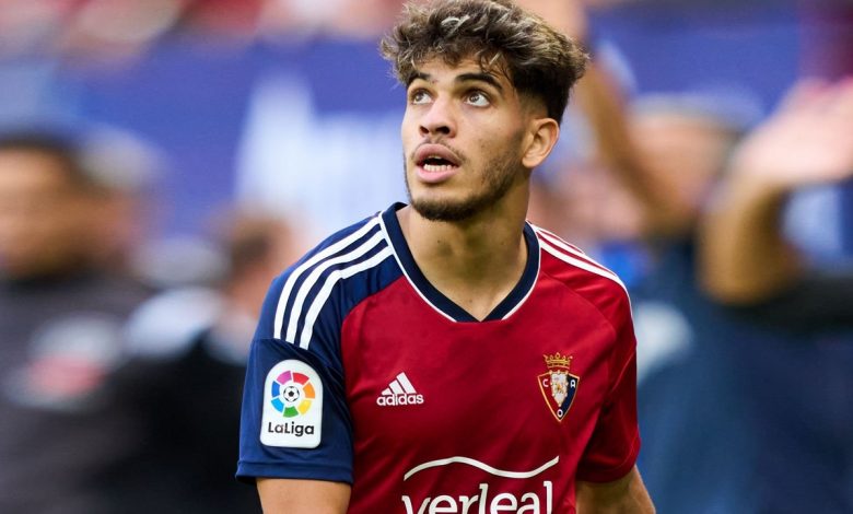 أتليتيكو مدريد الإسباني يضع صوب عينه التعاقد مع اللاعب المغربي عبد الصمد الزلزولي مهاجم أوساسونا الإسباني