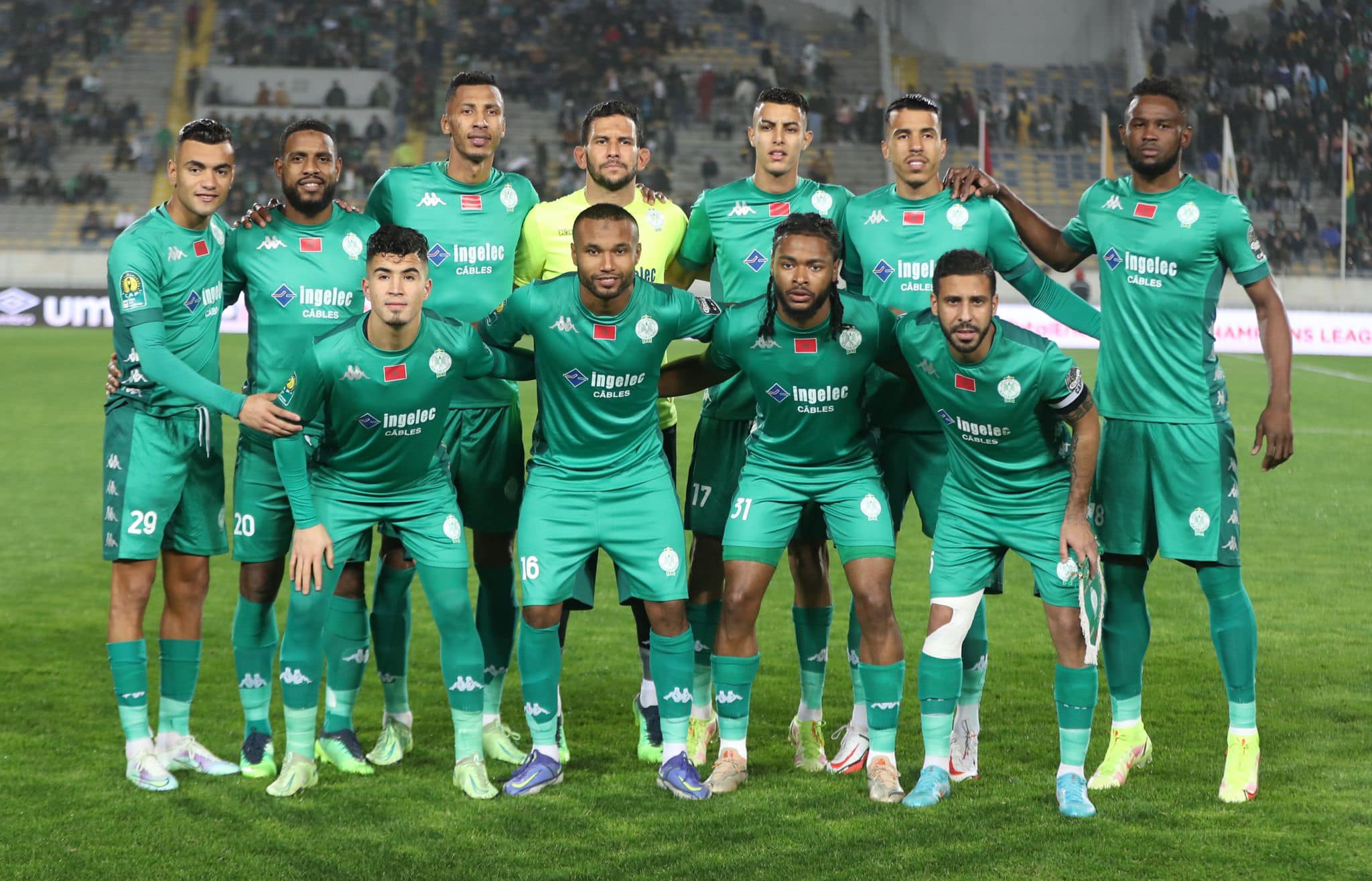 فريق الرجاء الرياضي لكرة القدم يفتقد جهود 4 لاعبين بارزين أمام الأهلي