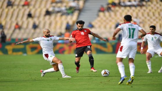 المنتخب الوطني المغربي يواجه منتخب مصر