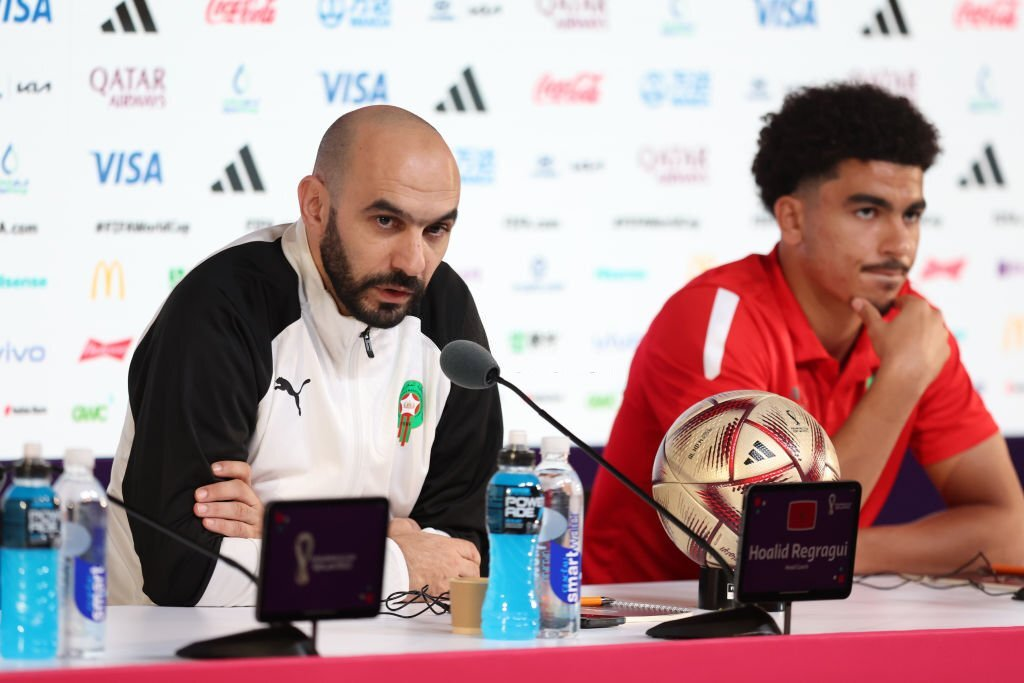 الدولي المغربي زكرياء أبوخلال مهاجم المنتخب الوطني ونادي تولوز ينصف المدرب وليد الركراكي