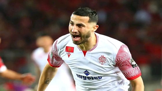 لاعب الوداد الرياضي أيمن الحسوني يغادر الفريق الأحمر إلى الدوري القطري