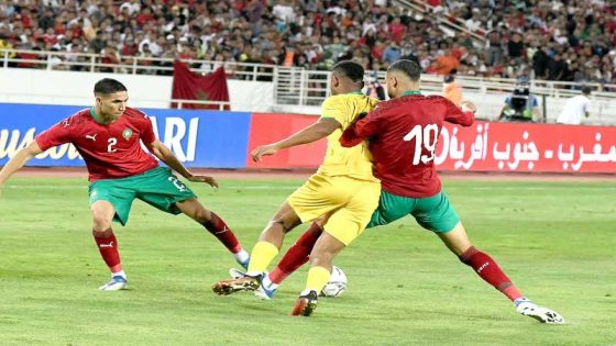 رباعي المنتخب الوطني المغربي يغيب عن مباراة الأسود و جنوب إفريقيا