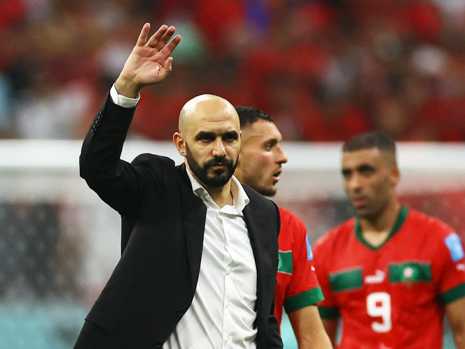 المنتخب الوطني المغربي مدرب المنتخب الوطني المغربي وليد الركراكي سيستدعي أربعة عناصر جديدة لعرين أسود الأطلس