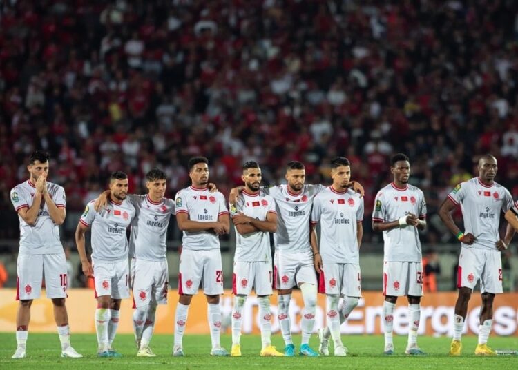 الوداد نادي الوداد البيضاوي يستقر على موعد مباراته أمام صنداونز الجنوب إفريقي في ذهاب نصف نهائي دوري أبطال إفريقيا.