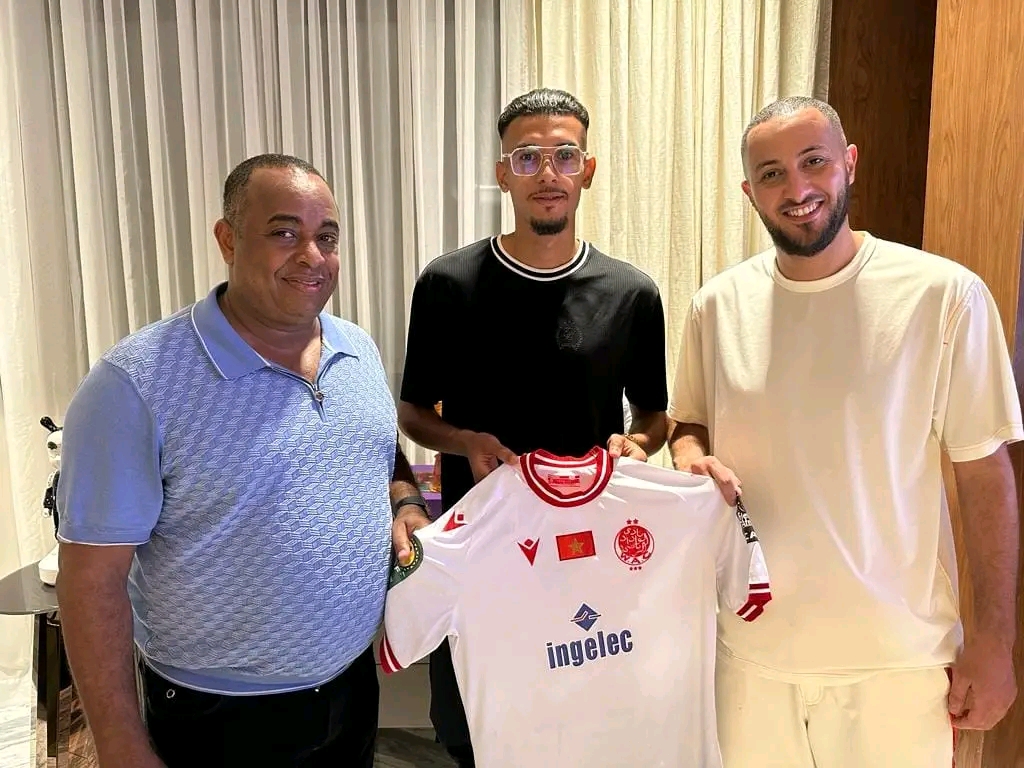 نادي الوداد الرياضي يعلن التعاقد مع المدافع حمزة الركراكي مدافع فريق نهضة البركان