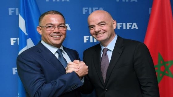 موقف أكثر من رائع لرئيس الاتحاد الدولي لكرة القدم السويسري جياني إنفانتينو تجاه المغرب