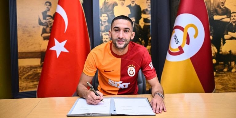 مدرب غلطة سراي التركي أوكان بوروك يخرج بقرار مفاجىء بخصوص المهاجم المغربي حكيم زياش بعد فترة التوقف الدولي