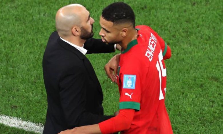 حرب أيوب الكعبي و يوسف النصيري تبدأ من جديد و المدرب وليد الركراكي يحسم في الأمر