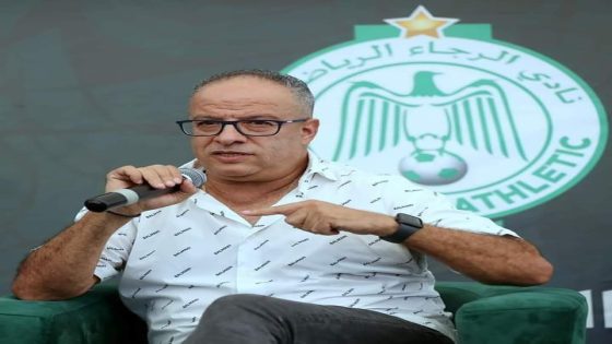 رئيس الرجاء الرياضي عزيز البدراوي سابقا يتحدى بودريقة و يعود لقيادة فريق بيضاوي من جديد