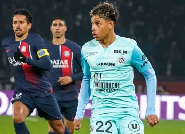 متوسط ميدان مونبلييه الفرنسي خليل فياض بالمنتخب الوطني المغربي