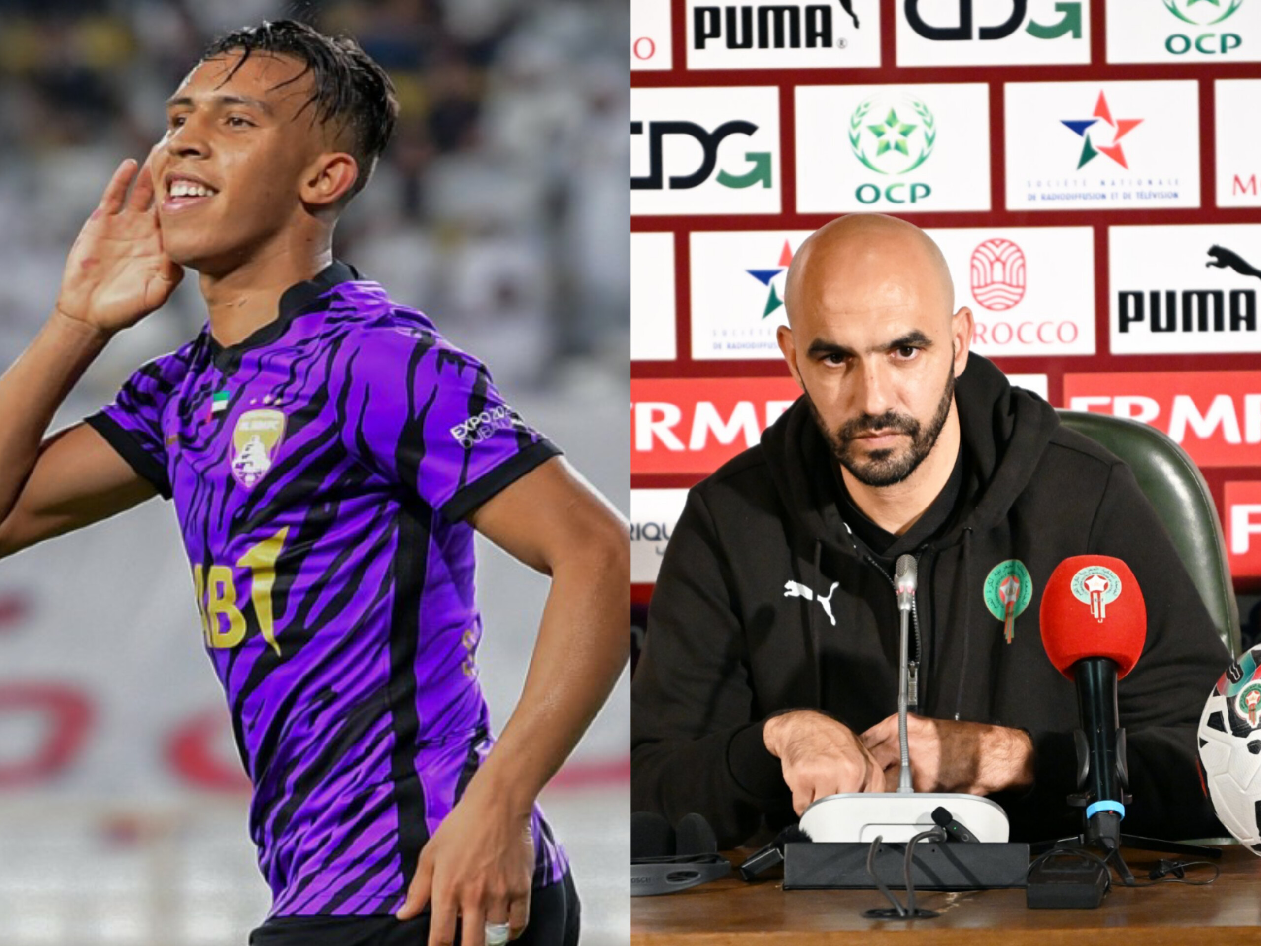 المنتخب الوطني المغربي وليد الركراكي يقرر استبعاد لاعبين من لائحة المنتخب الوطني المغربي ويحسم في تواجد سفيان رحيمي