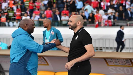 المدرب الجنوب إفريقي بيتسو موسيماني يستلهم فكرة المدرب المغربي وليد الركراكي
