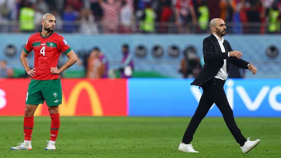 المدير الفني المدير الفني لمنتخب المغرب وليد الركراكي يضع ملامح تشكيل أسود الأطلس بأسماء وزانة